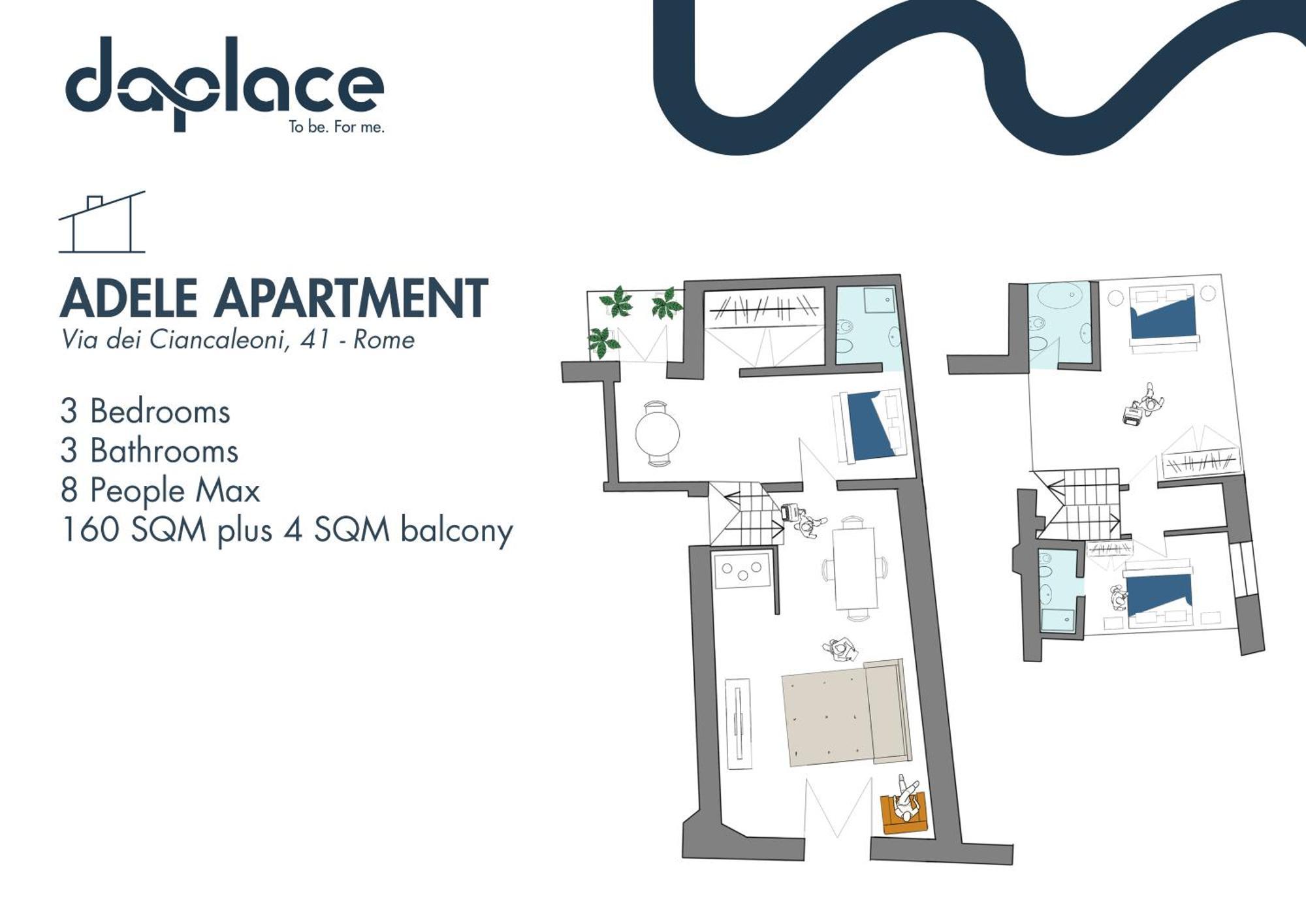 Daplace - Adele Apartment Rome Luaran gambar